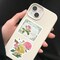 50pcs Vintage Pink Aesthetic Floral Sticker for Scrapbooking(Pink Floral)